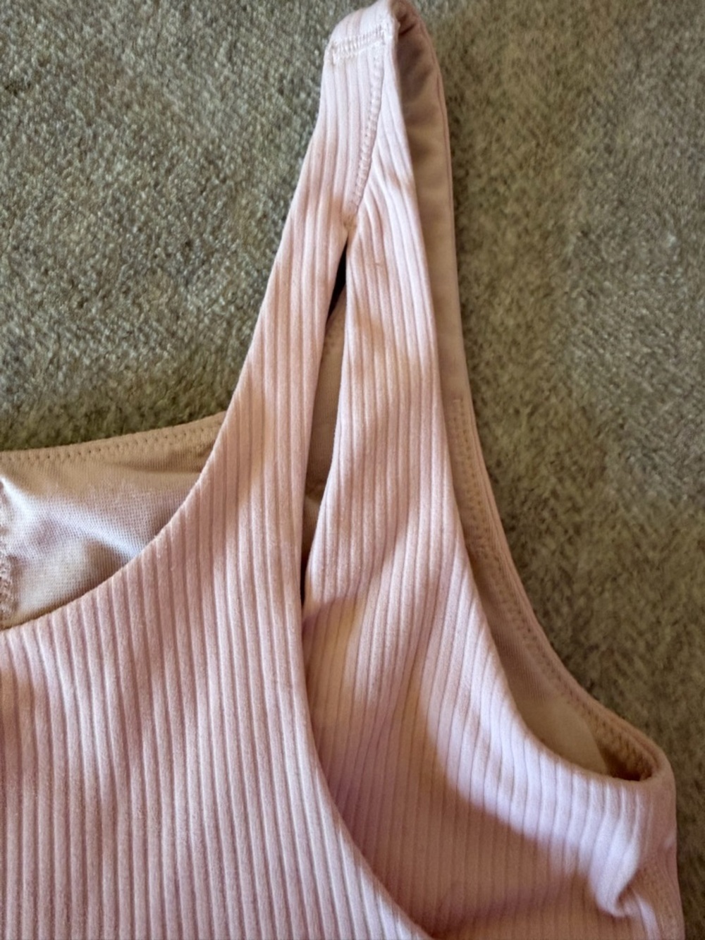 lululemon athletica one shoulder top/bra - Picture 3 of 5
